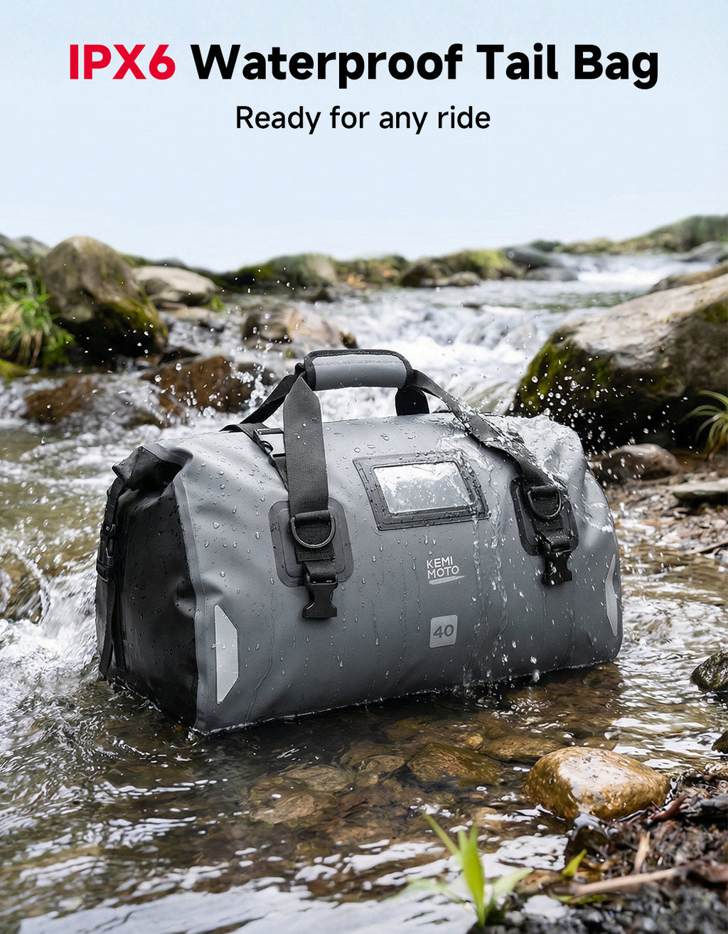 Waterproof Dry Bag for Motorcycle Touring