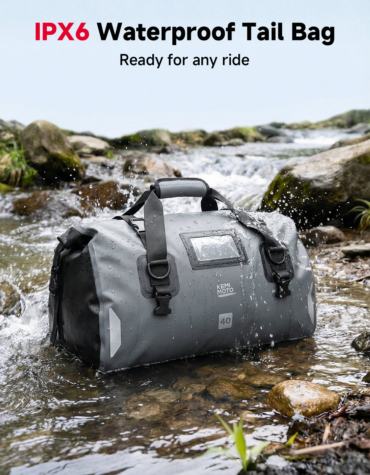 Waterproof Dry Bag for Motorcycle Touring