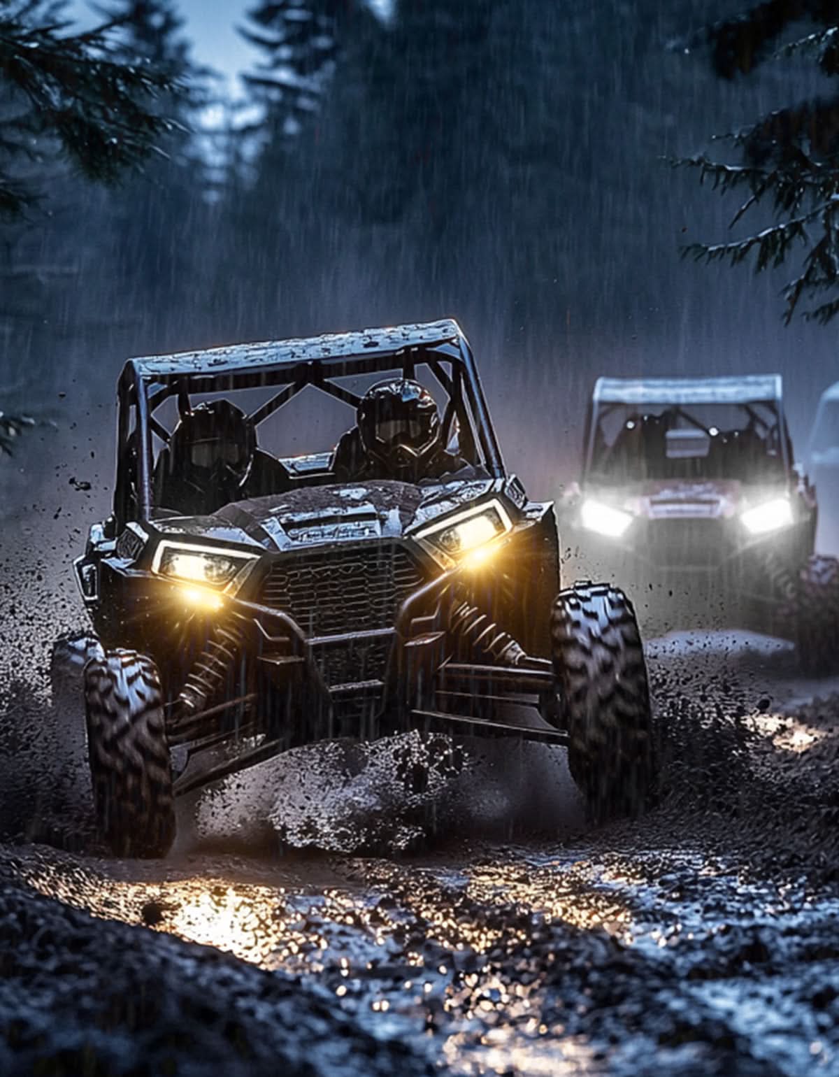 UTV Turn Signal Kit with 110D Horn for Polaris|Can-Am|Teryx|CFMOTO