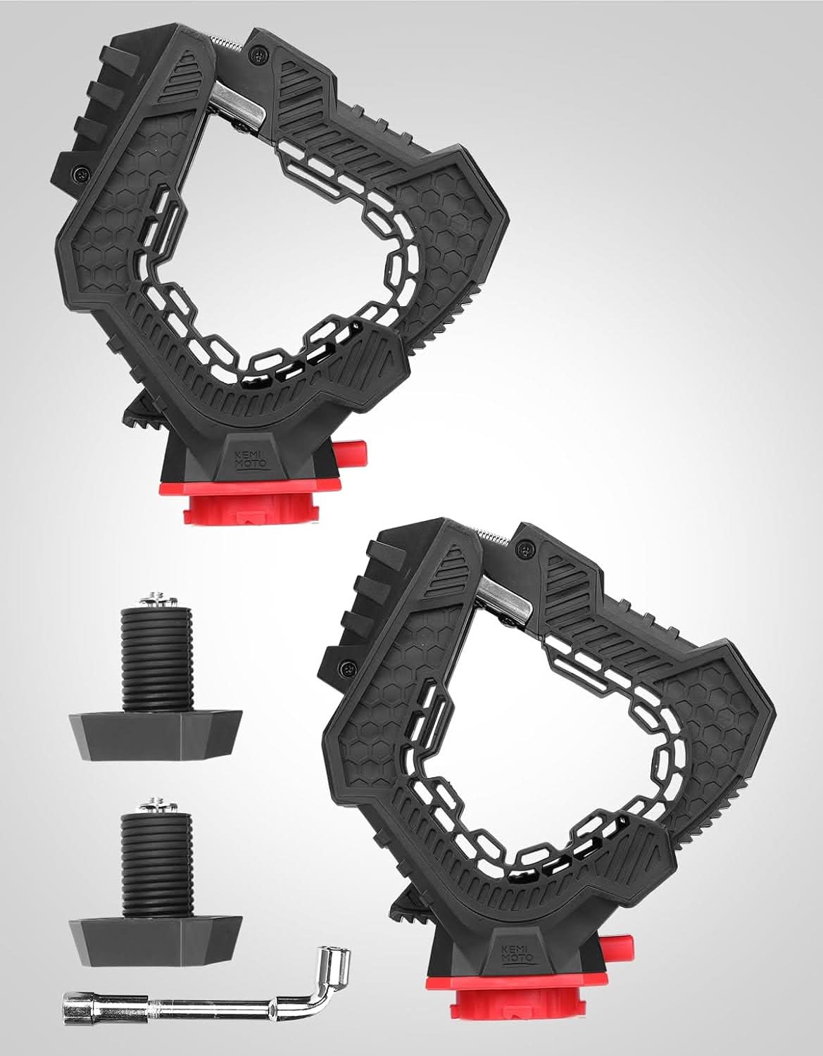 Ratcheting UTV Hunting Tool Rack, Adjustable Grip Mount For Polaris Ranger General