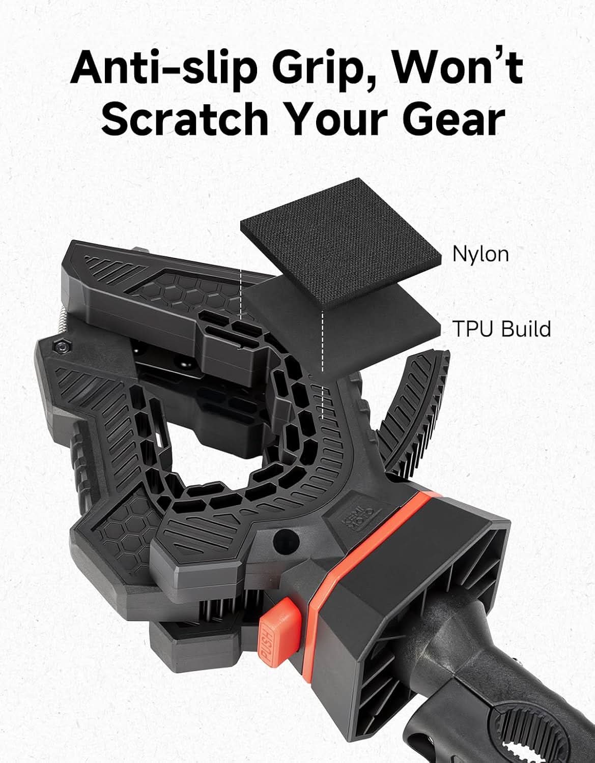 ATV Tool Rack Fits 0.75-1.25 in Round Tubes