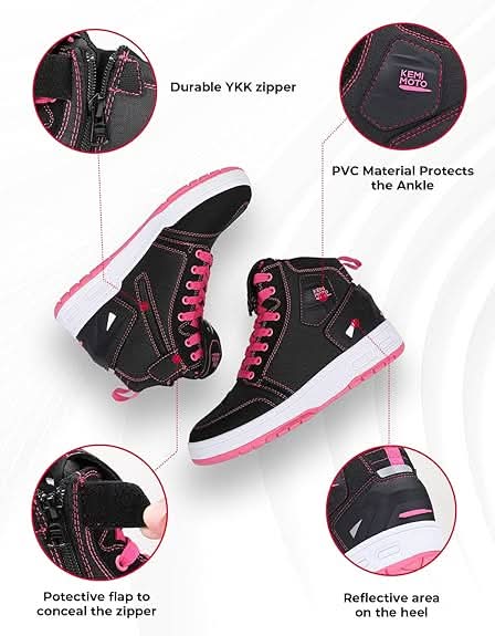 KEMIMOTO Motorcycle Shoes For Women