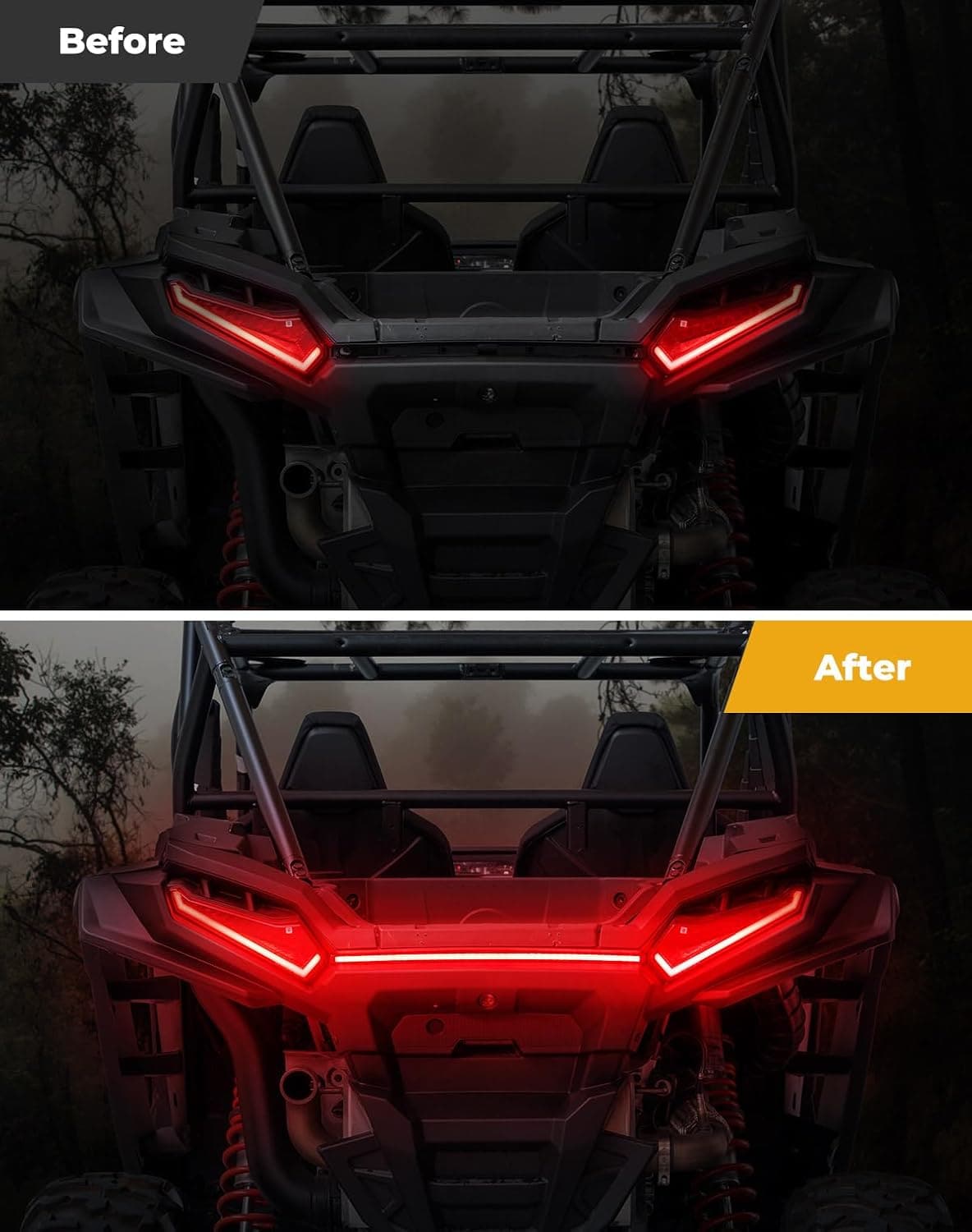Tail Lights for Polaris RZR XP 1000/4 Ultimate/Sport/Premium Models 2024-2025