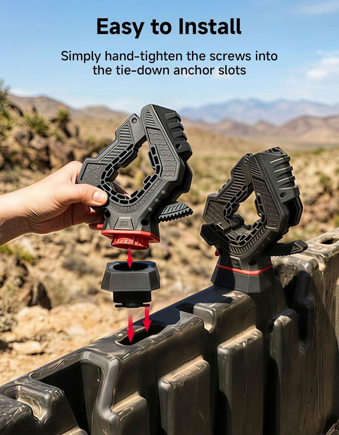 Ratcheting Hunting Tool Rack For Can-Am