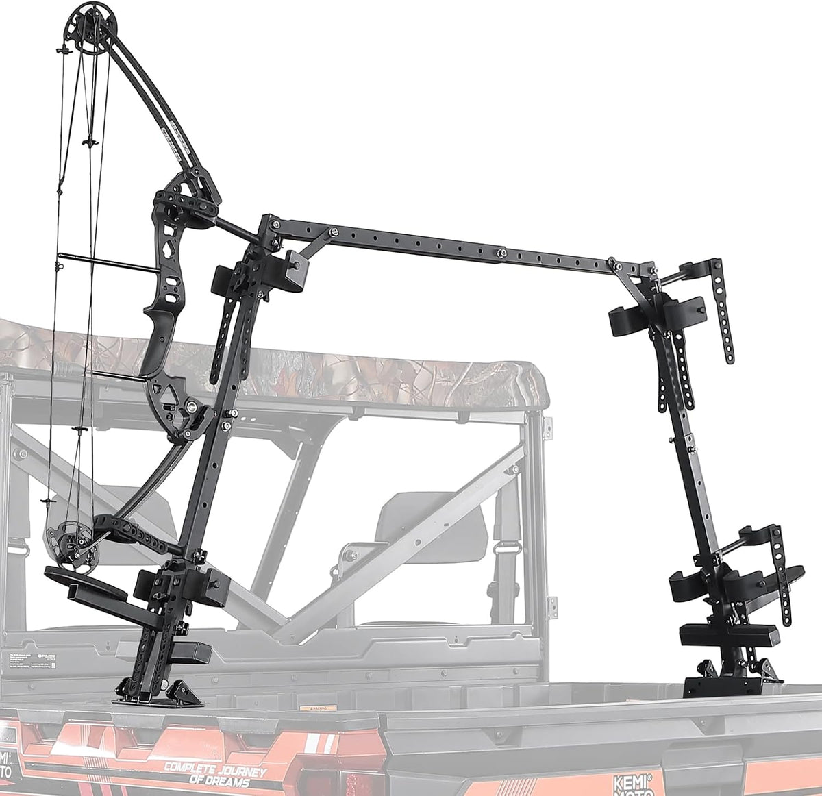 UTV Double Crossbow Rack for Polaris Ranger General Pioneer