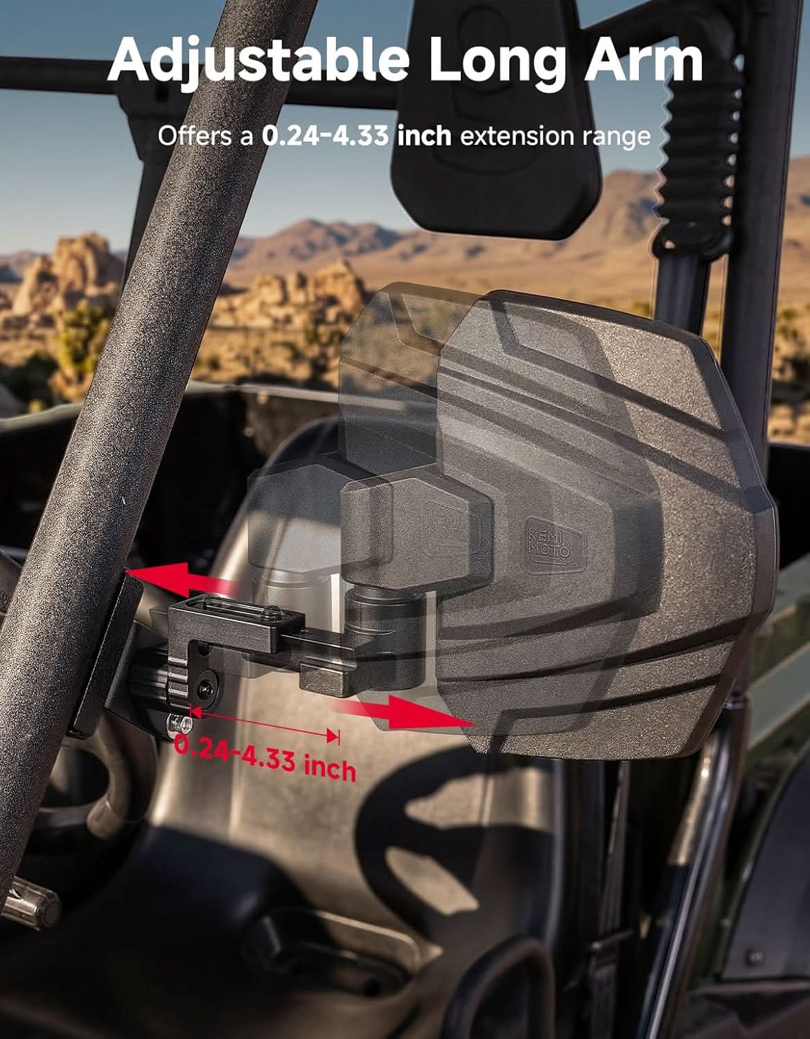 UTV Side Mirrors Larger View For Polaris|CFMOTO|Hisun