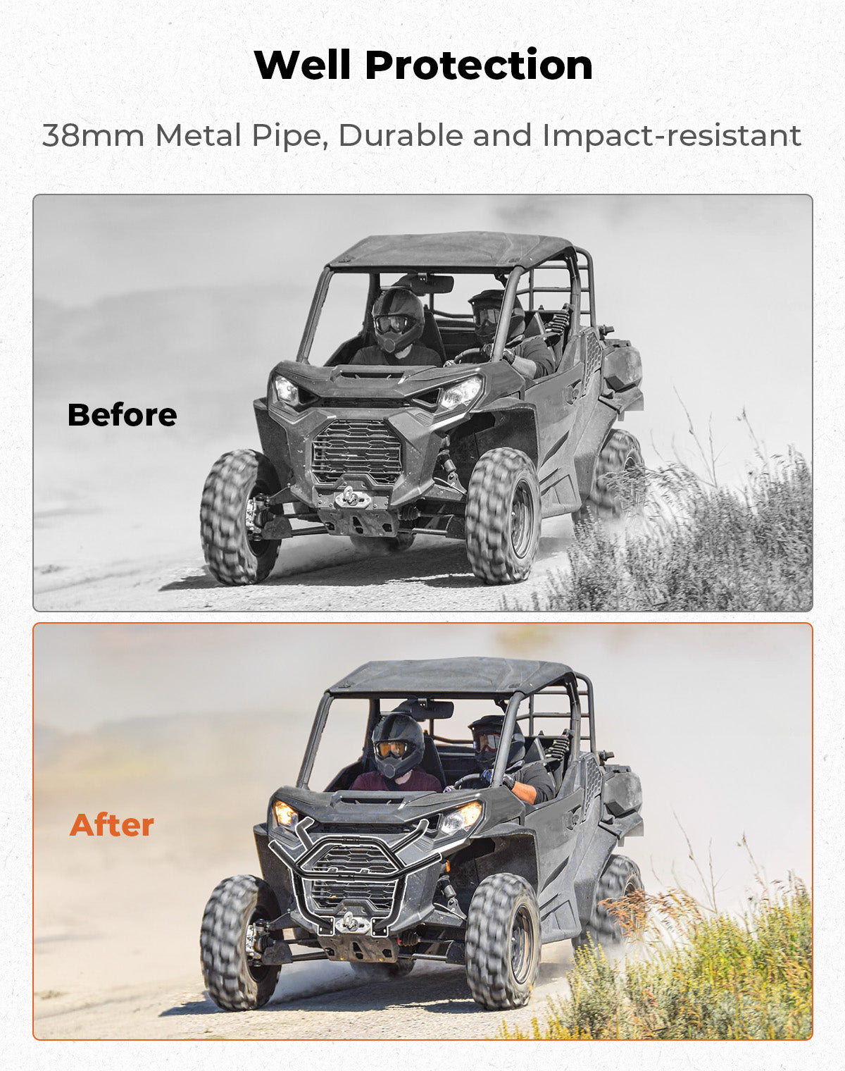 Front Bumper for Can-Am Commander 2021+