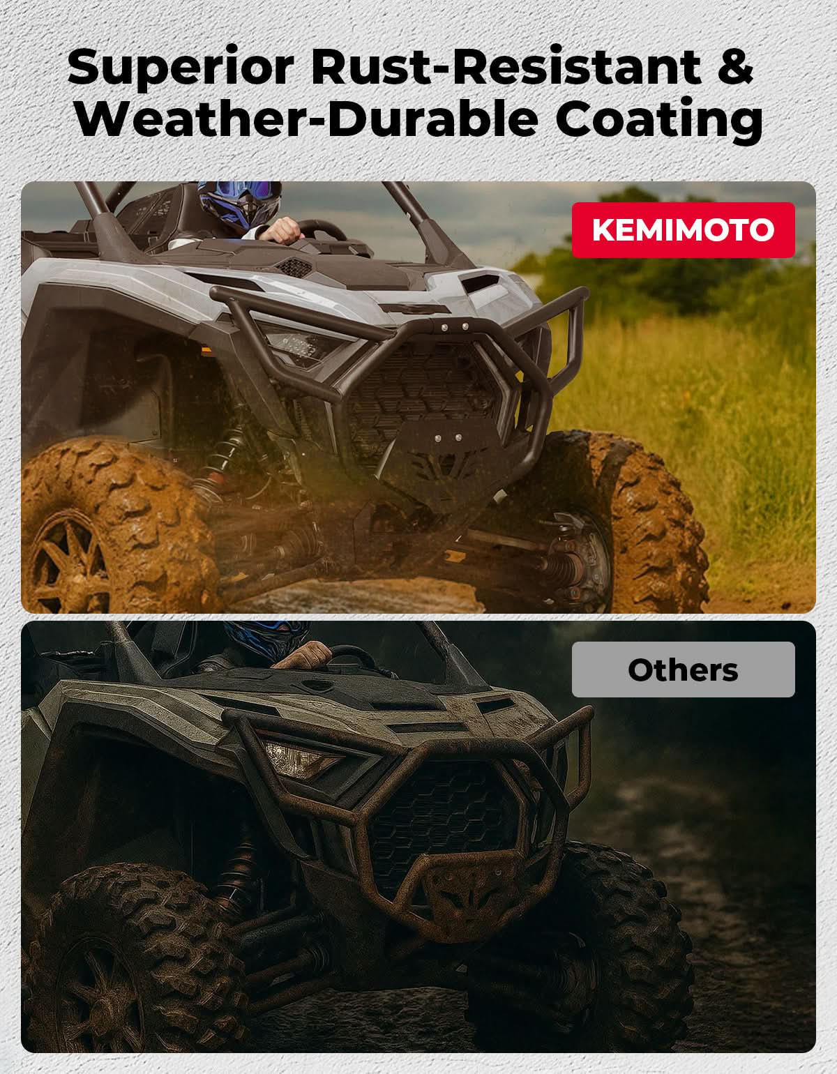 Front Bumper for 2026 PolarisRZR PRO XP, Direct Replacement for #2890388-458