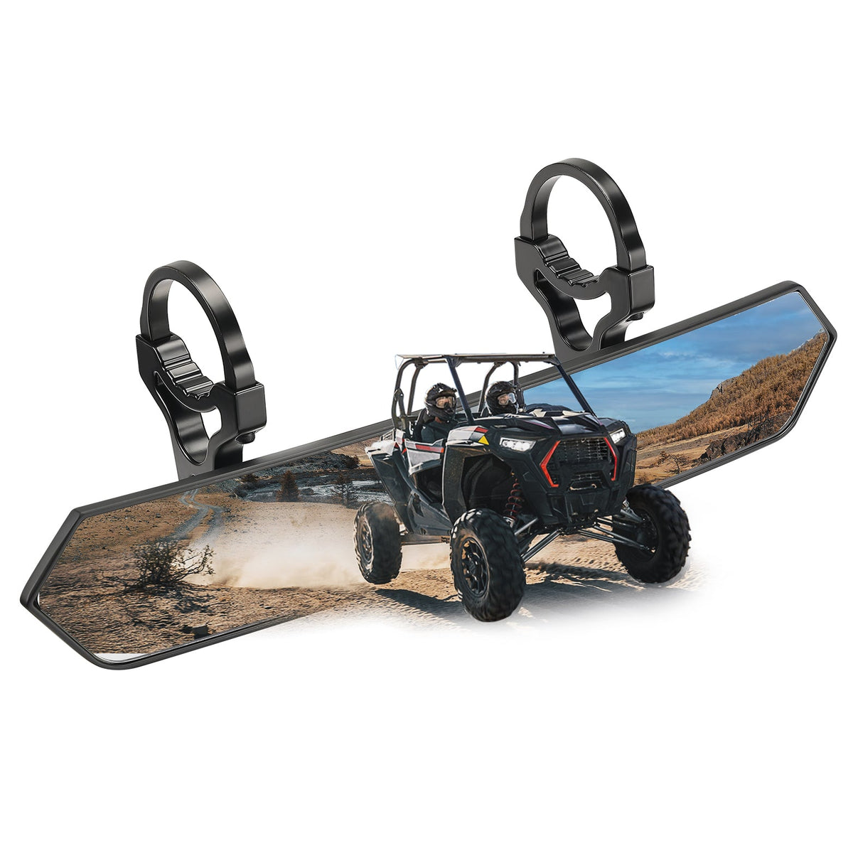 Rear View Mirror 1.65''-2'' for Maverick X3/ RZR/ Pioneer/ Talon/ Kawasaki