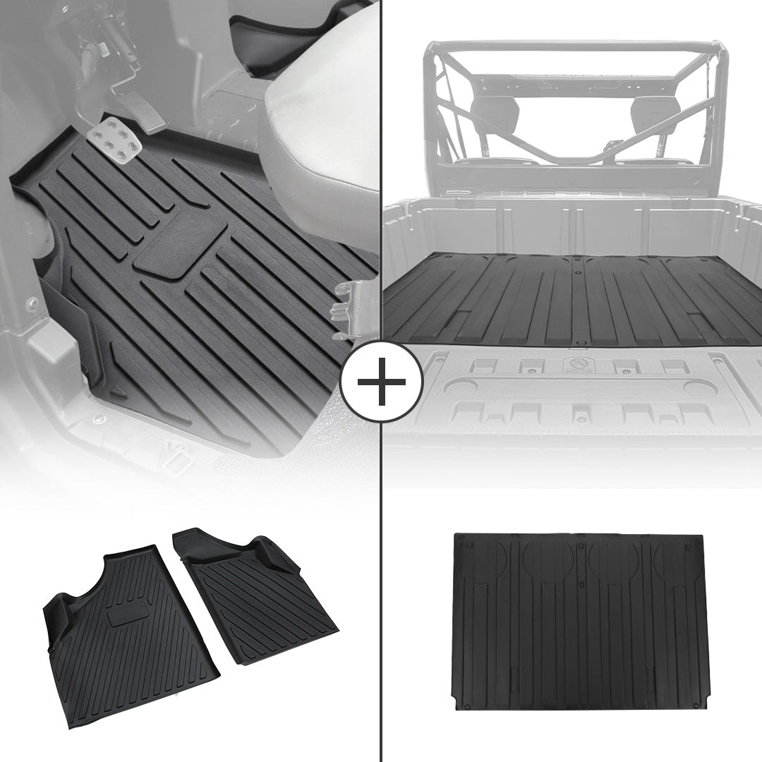 TPE Floor Mats & Bed Liner for Can-Am Defender HD7|8|9|10