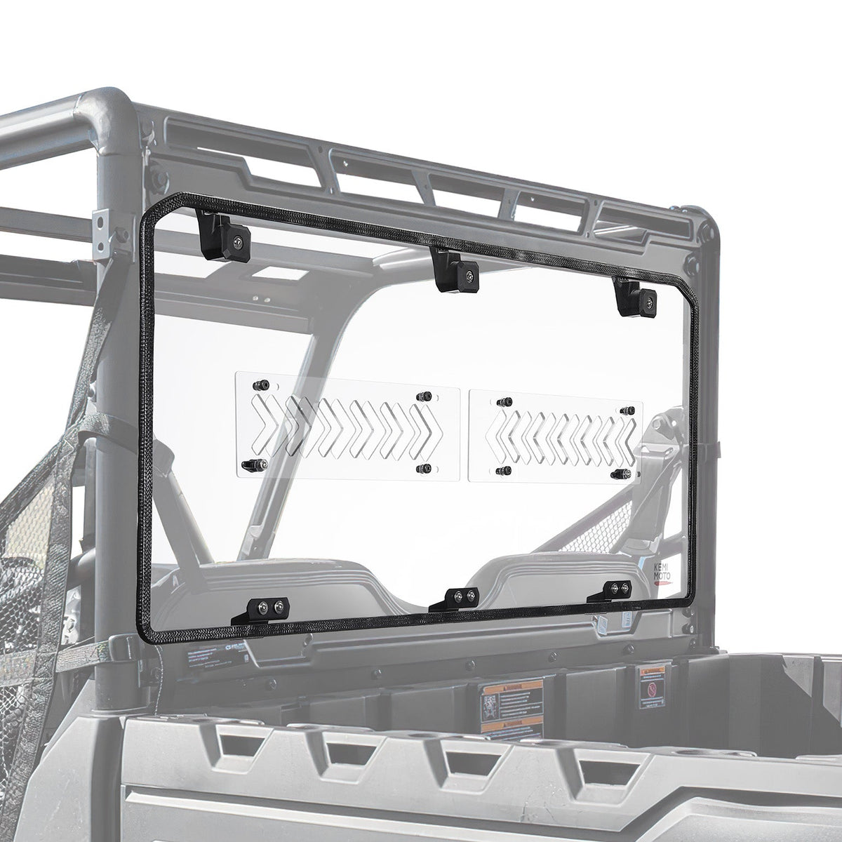 Rear Window for Polaris Ranger Midsize 500/570/SP 570/Crew/ETX/EV 2015-2026