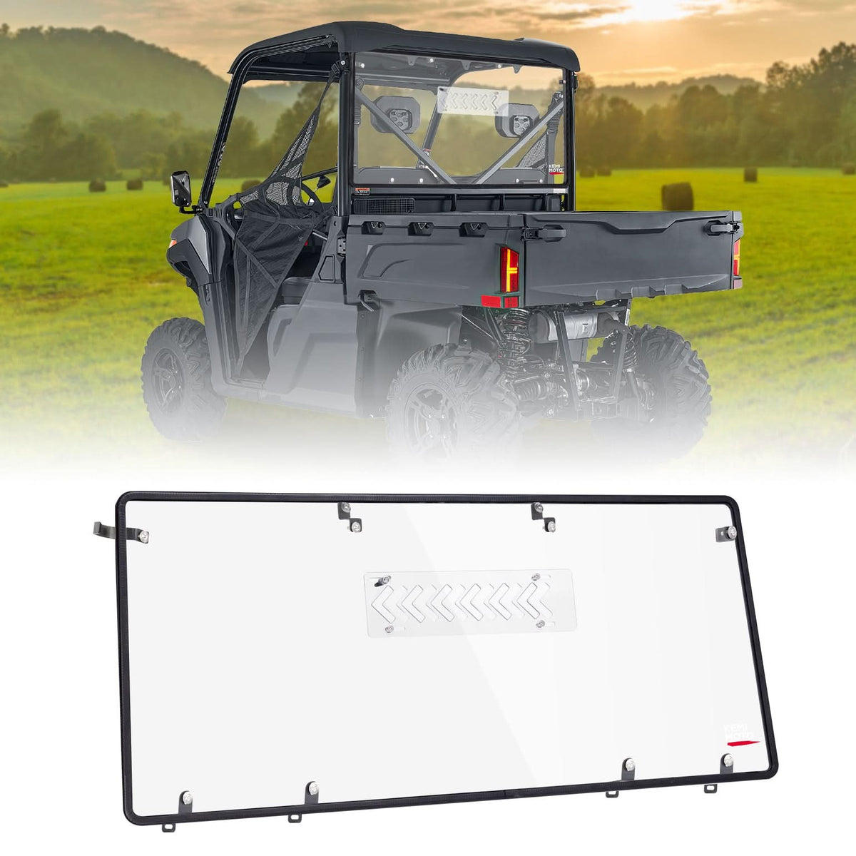 Sliding Vented Rear Window for CFMOTO UFORCE 600 (2021-2026)