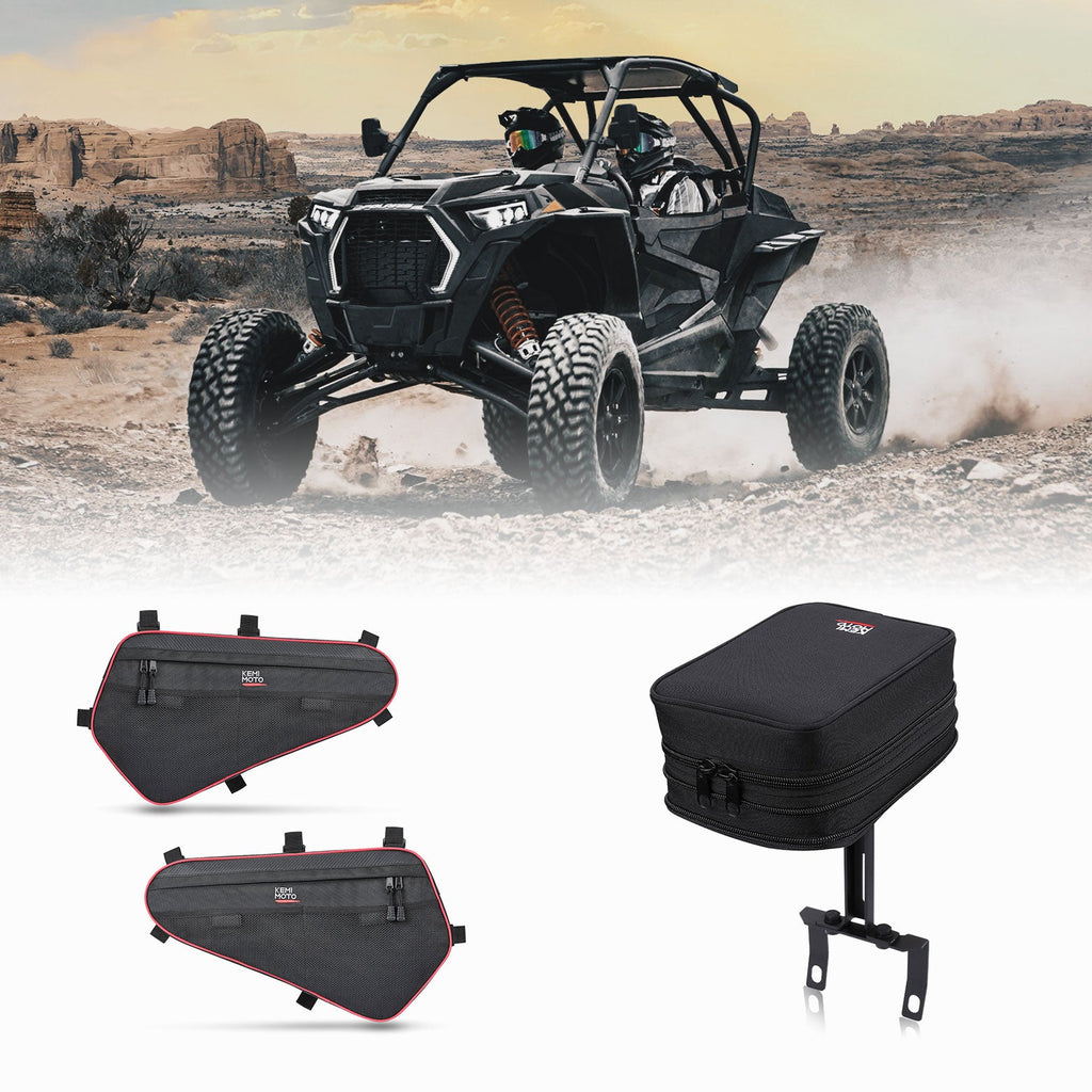 Lower Door Storage Bag & Armrest Bag for Polaris RZR 2014-2023