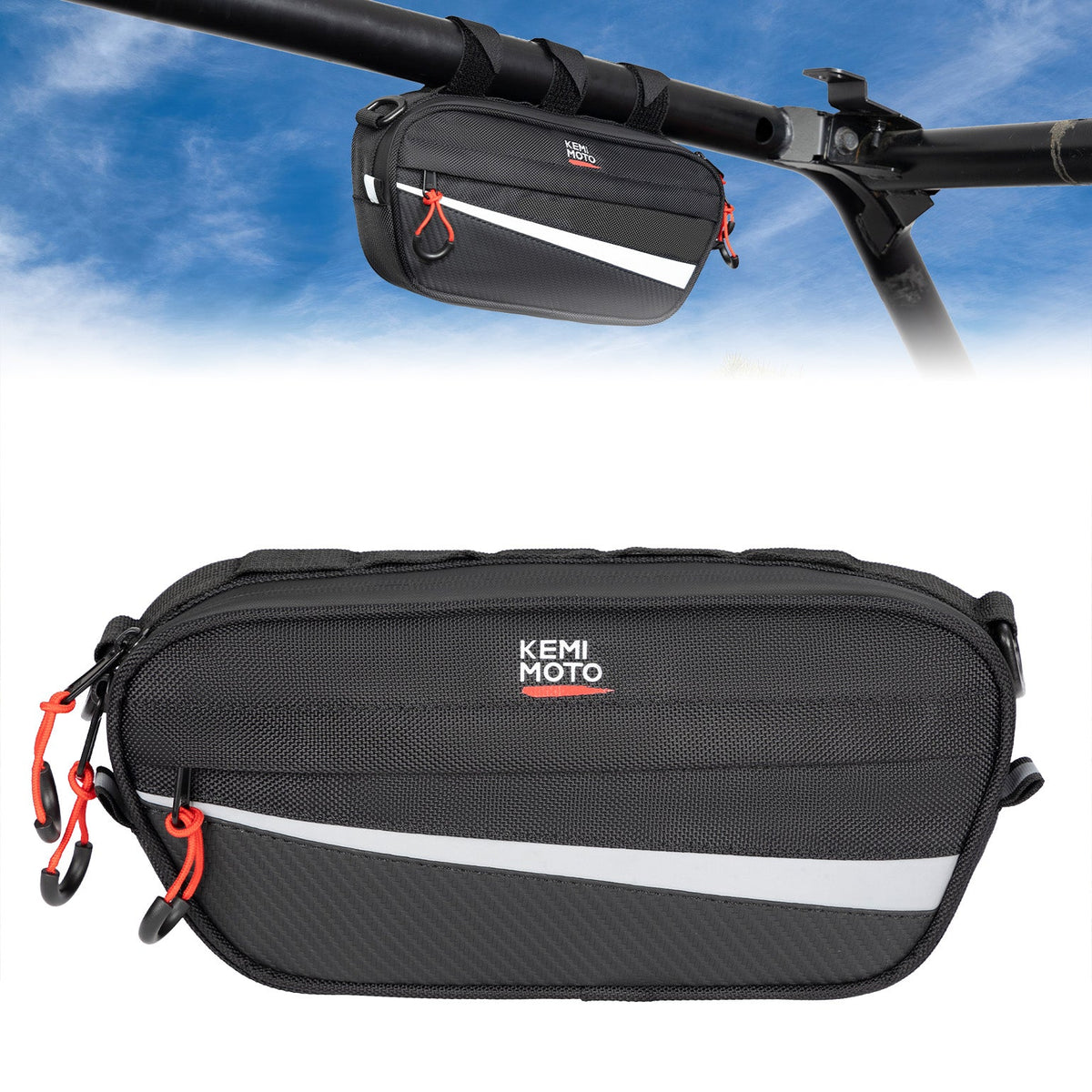 1680D Storage Bag 11" x 5" for UTV ATV Golf Cart