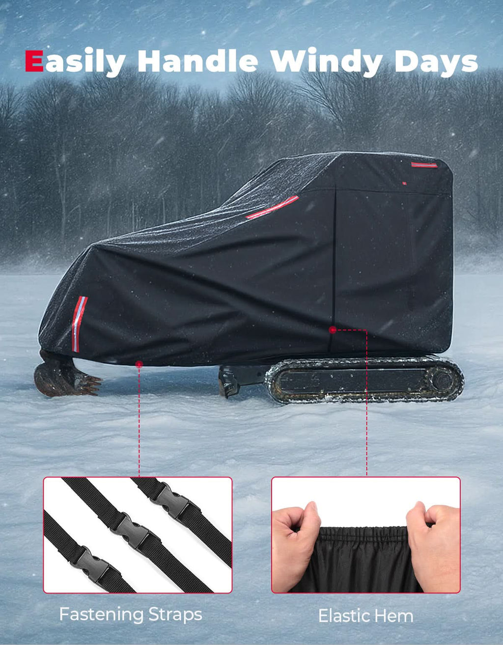 Mini Excavator Cover for Kubota U17, KX018-4 & Bobcat E17/E19/E20