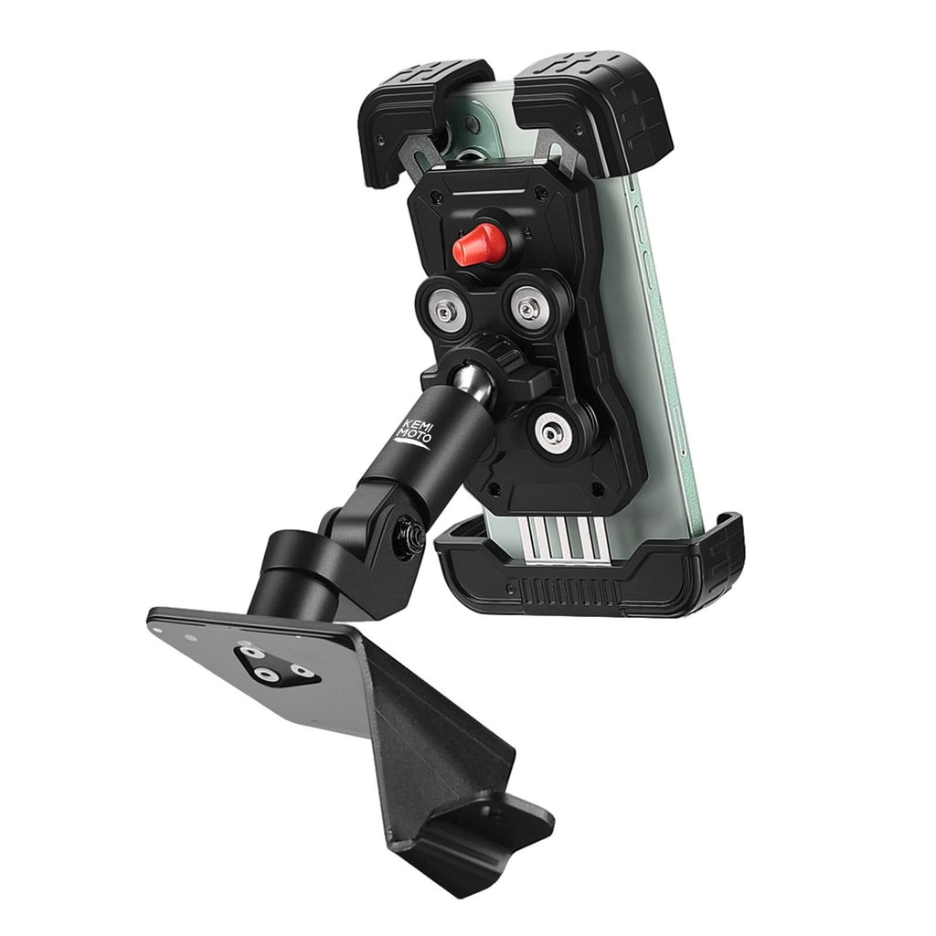X3 Phone Mount Aluminum Anti-Vibration 360° Adjustable Holder for Can-Am Maverick X3 & Max