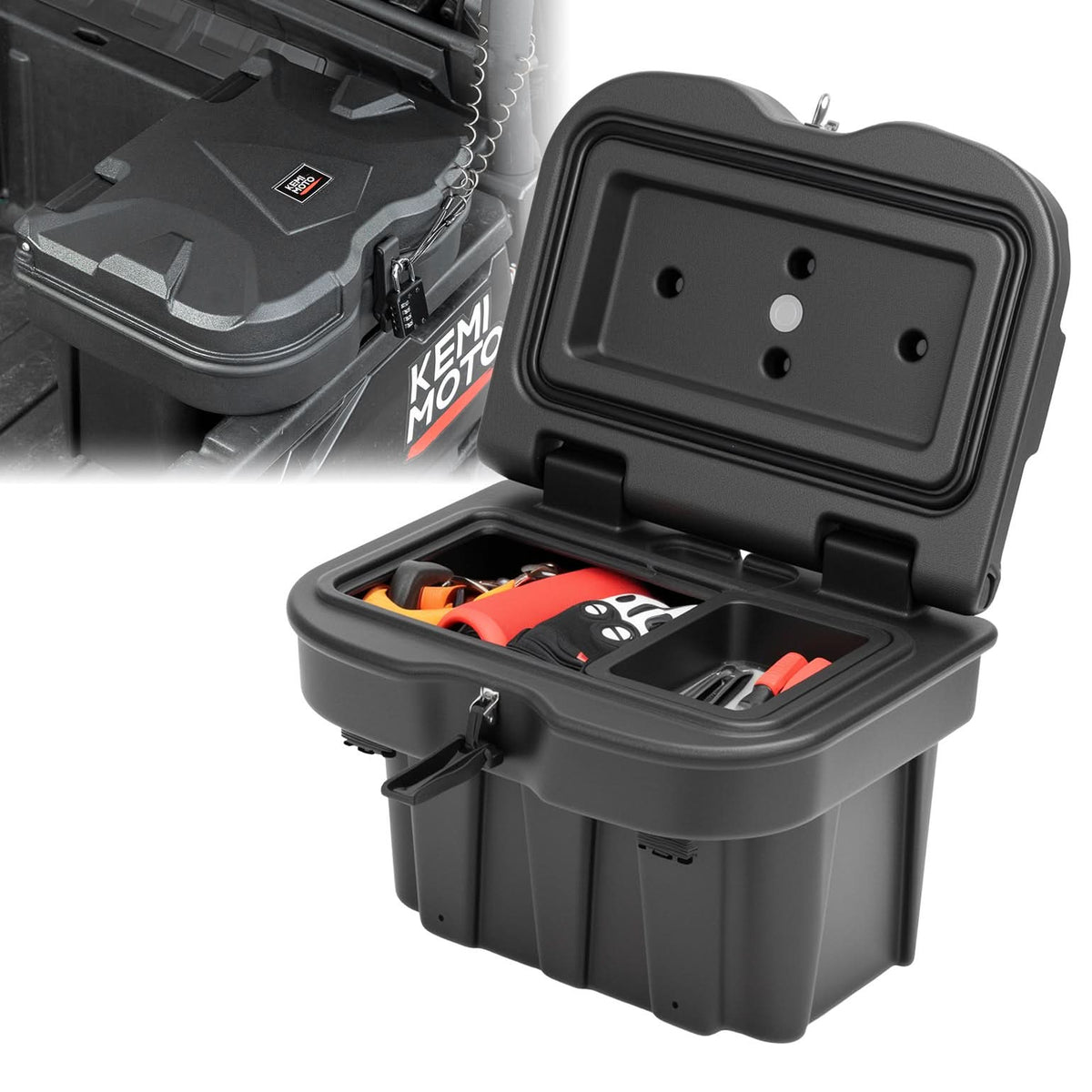 Can-Am Defender / Defender MAX / Commander Bed Storage Box (2016–2026)