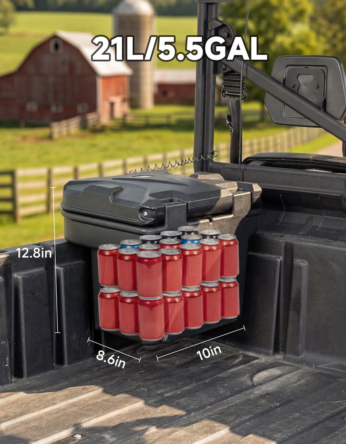 Can-Am Defender / Defender MAX / Commander Bed Storage Box (2016–2026)