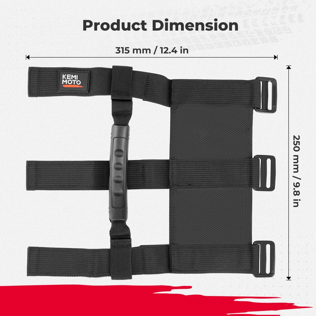 UTV/ATV Universal Hard Grip Grab Handles for 1.5–2" Roll Bars