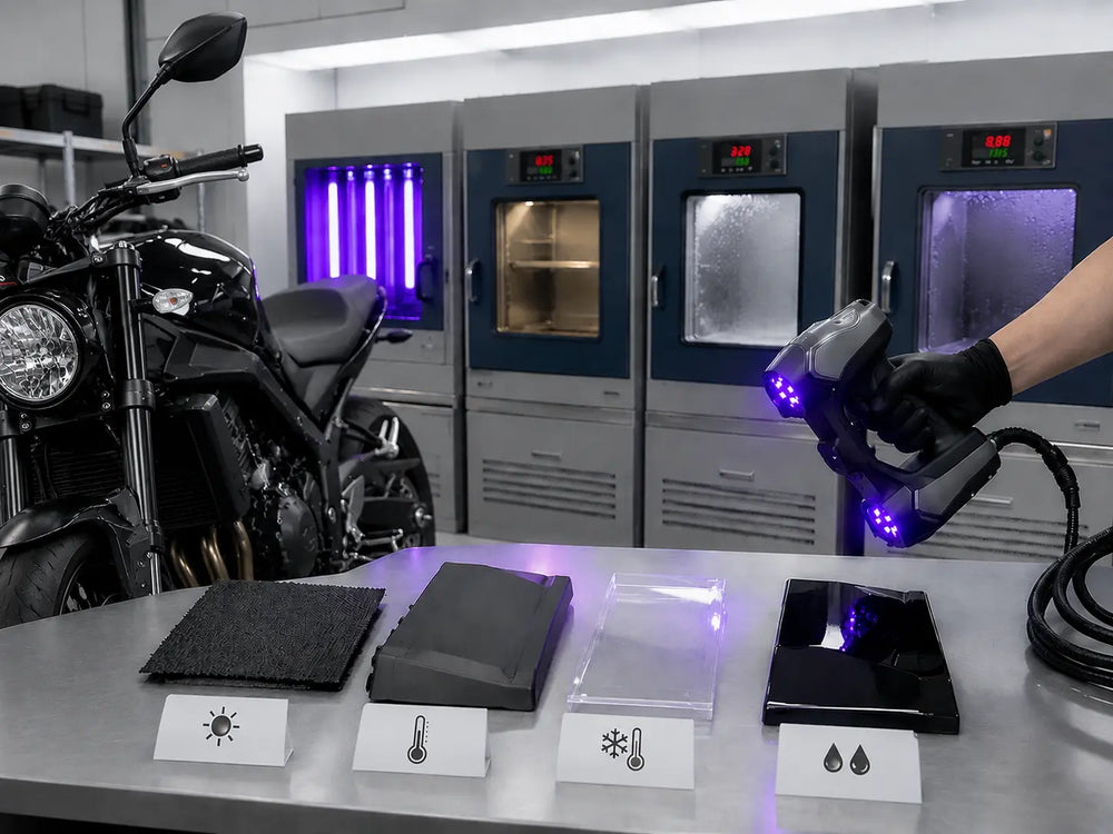 Rain clothing, motorcycle bags and textile equipment