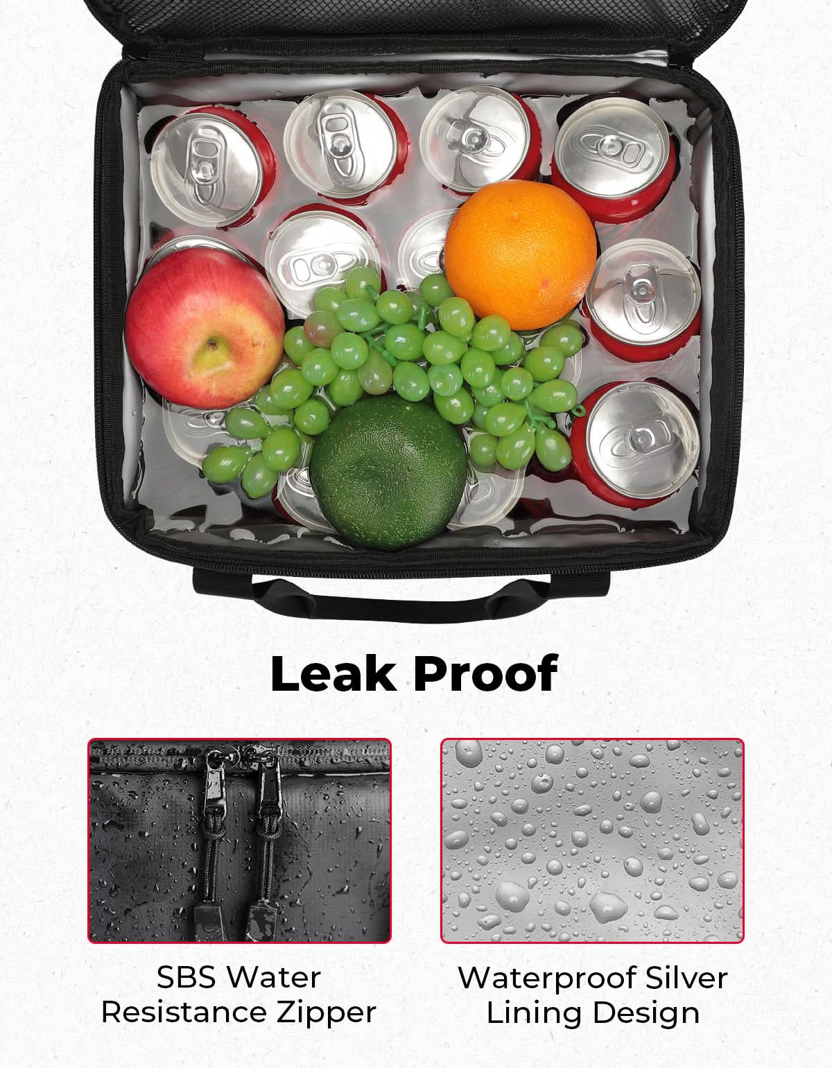 20L Insulated Tail Bag for Motorcycle