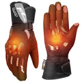 Heated Motorcycle Gloves 2025 with Protective Shields and Battery