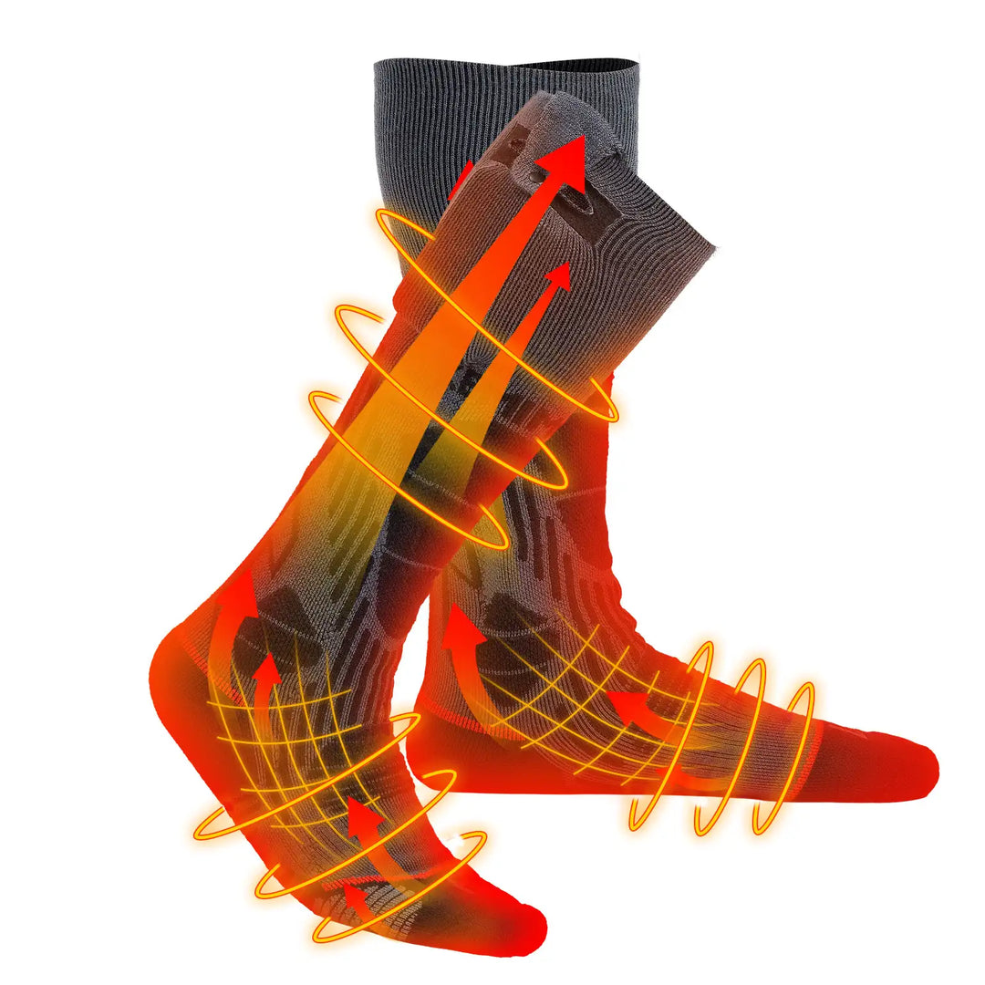 Men's and Women's Heated Socks with App Control and 3 Heat Settings