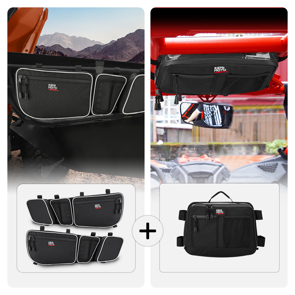 Front & Roof Storage Bags for Can-Am Maverick X3
