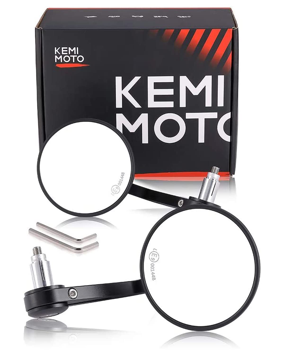 Universal Motorcycle Bar End Mirrors