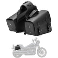 11L Leather Saddlebags for Sportster 883 1200 Softail