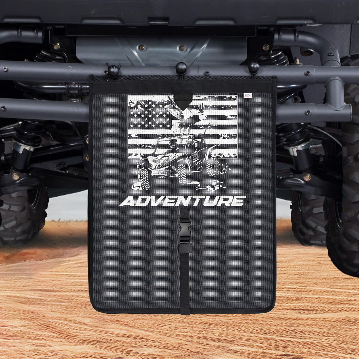 Universal Trash Sack Mesh Trash Bag for UTV Golf