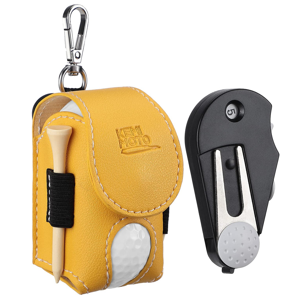 » Portable Golf Ball Waist Bag with Foldable Divot Repair Tool (100% off)