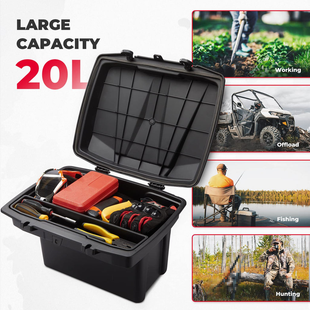 Removable 20L Cargo Storage Box & Storage Box for Can-Am Defender