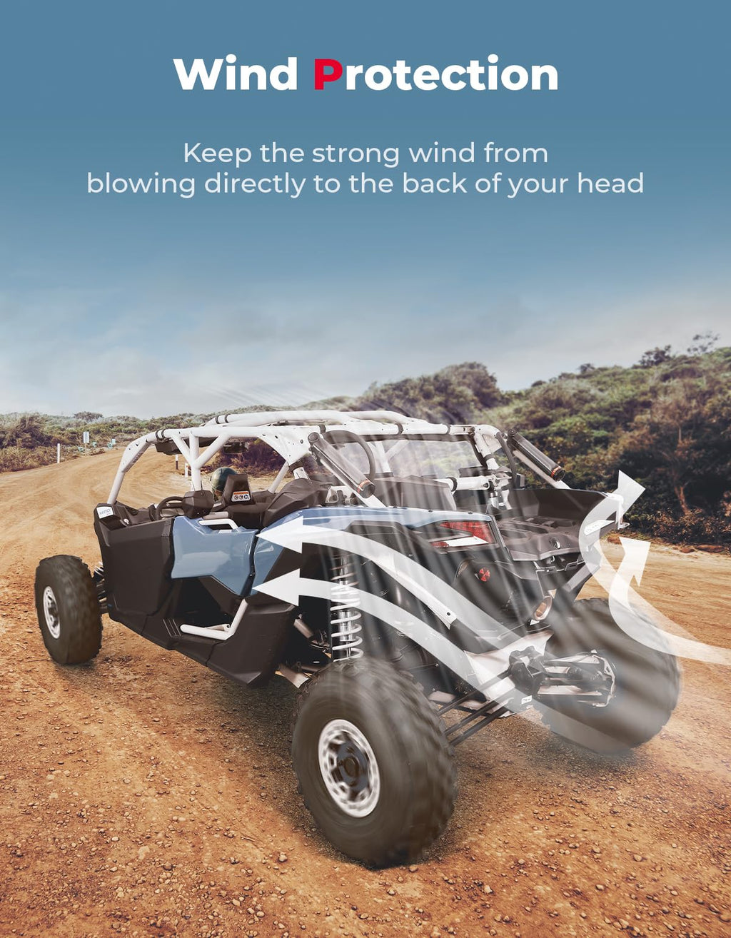 Soft Rear Windshield for Can-Am Maverick X3/MAX