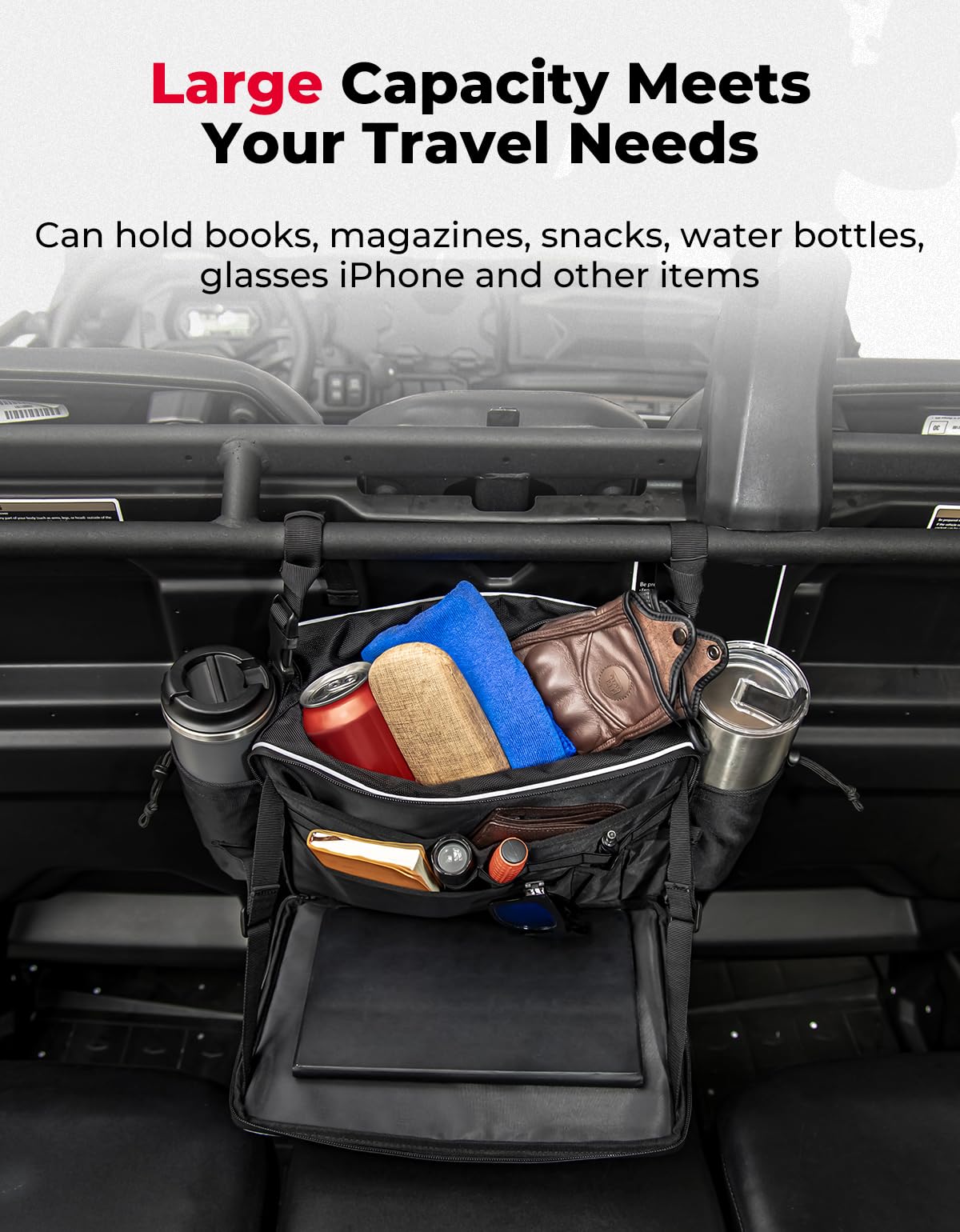 UTV Storage Bag for Pioneer 1000-6/RZR XP 1000 4/Defender Max