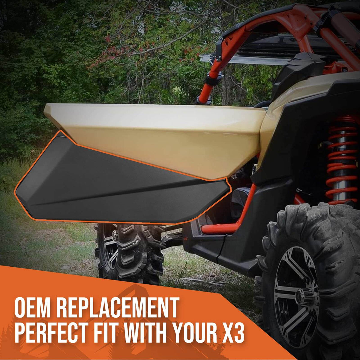 Flip Windshield and Lower Doors for 2017+ Can Am Maverick X3