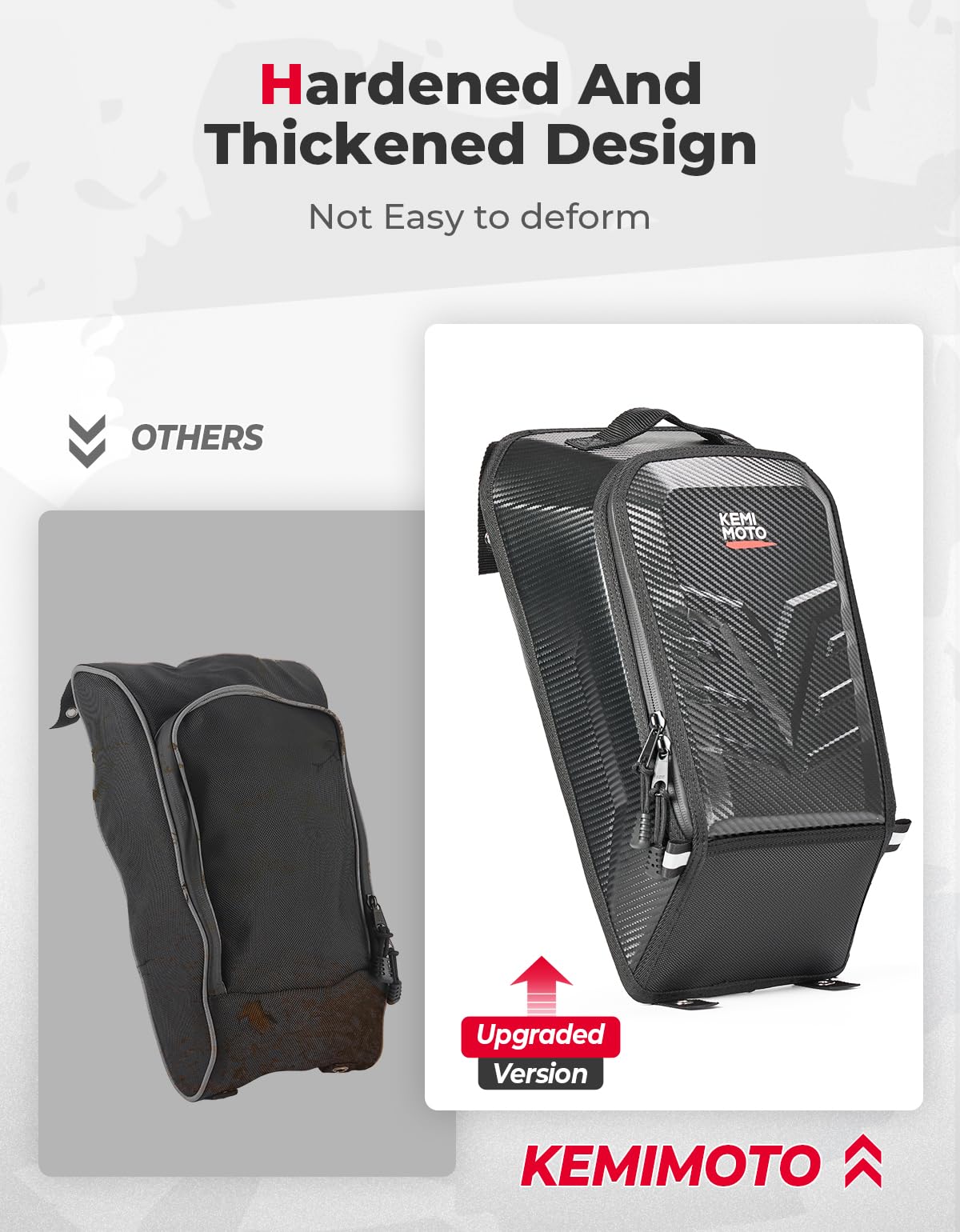 Center Storage Bag EVA Rigid Material for CFMOTO Zforce 950