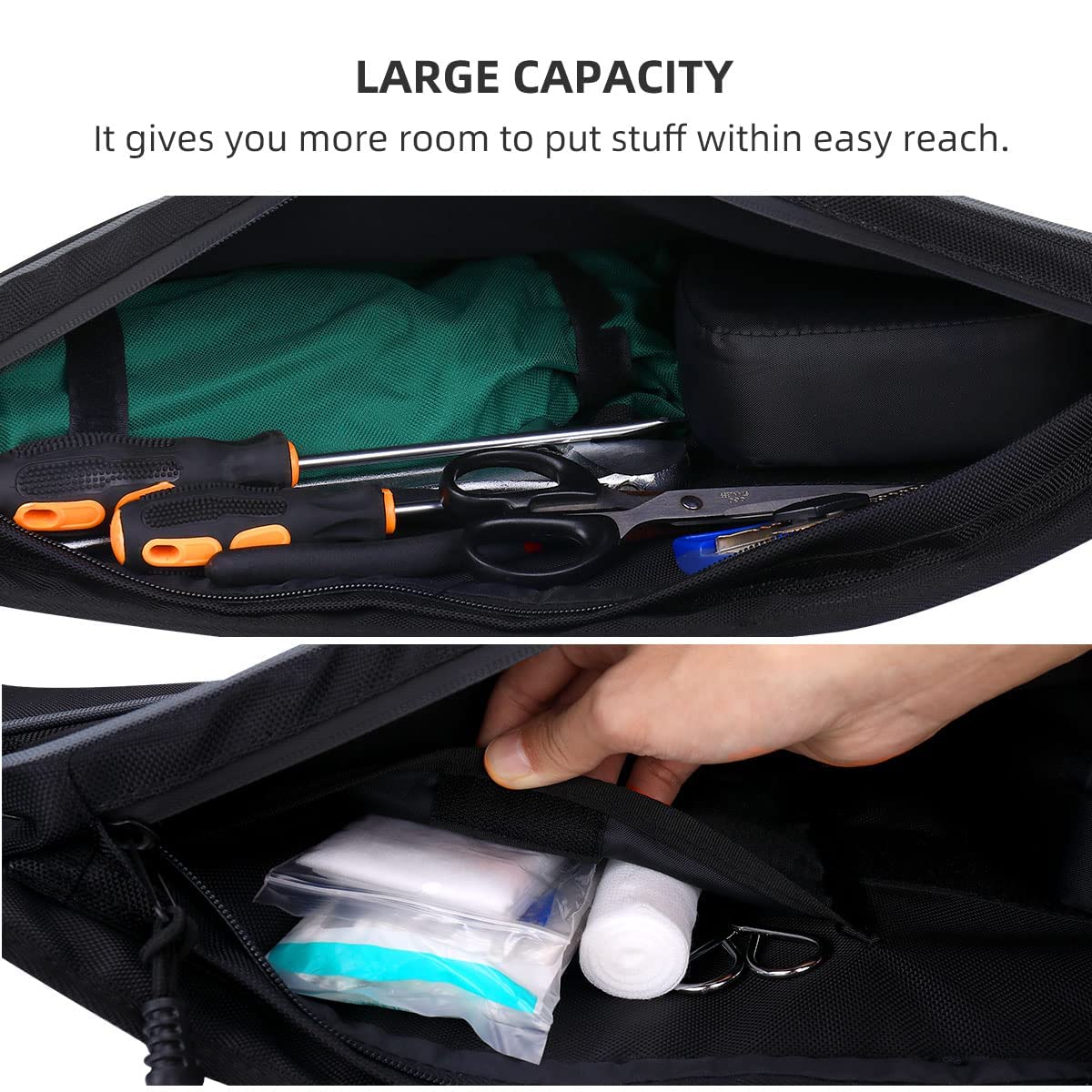1680D Door Bags & Center Bag for Polaris RZR PRO XP 2020-2024