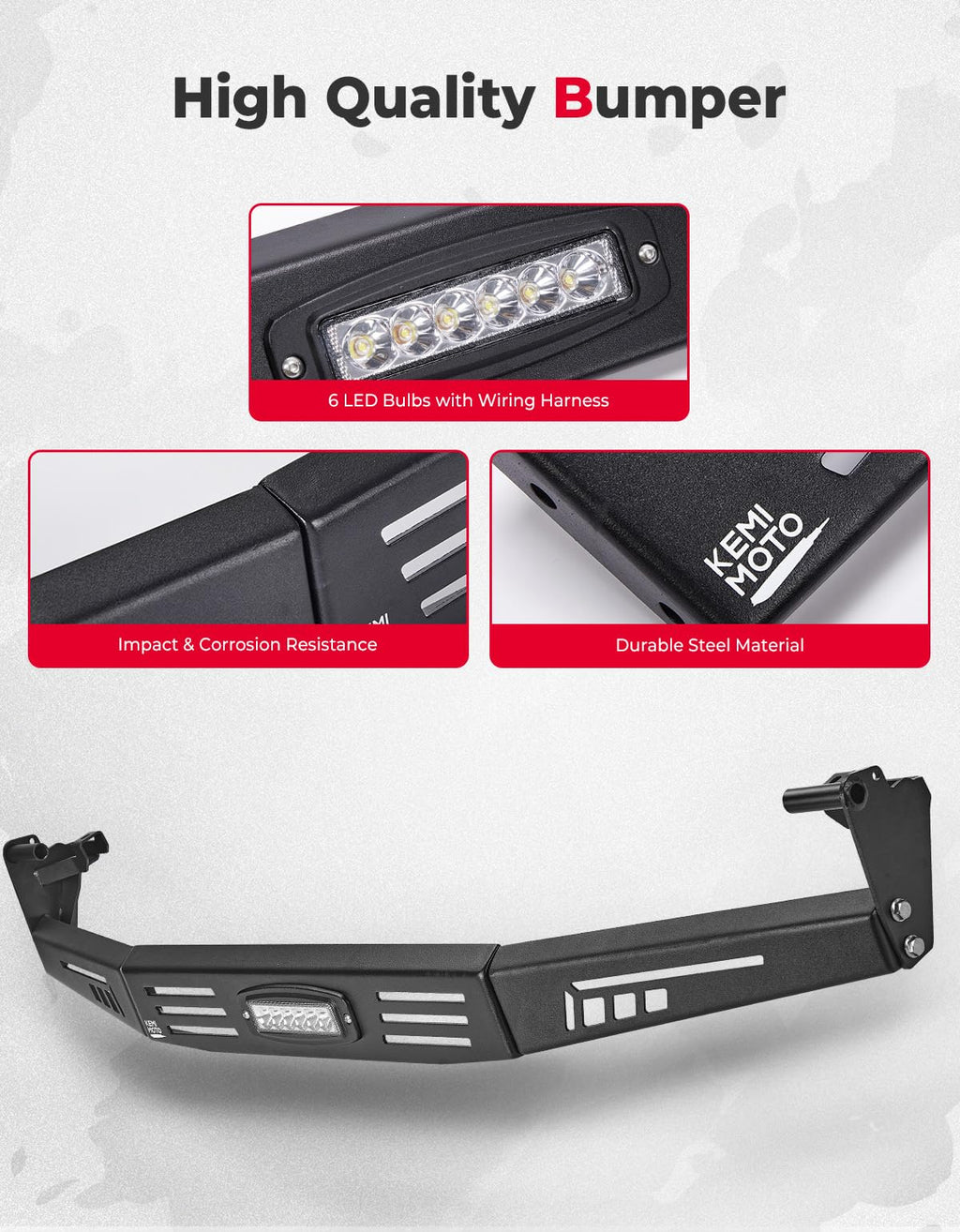 Rear Bumper for Pioneer 1000 1000-6 2016-2025
