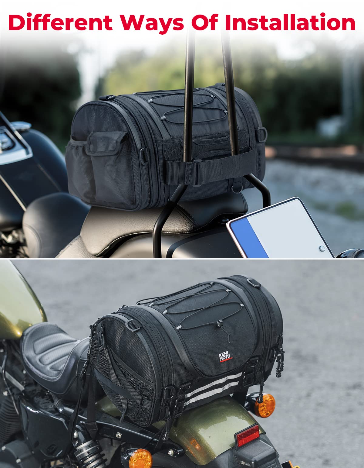 25L Motorcycle Travel Luggage Bags