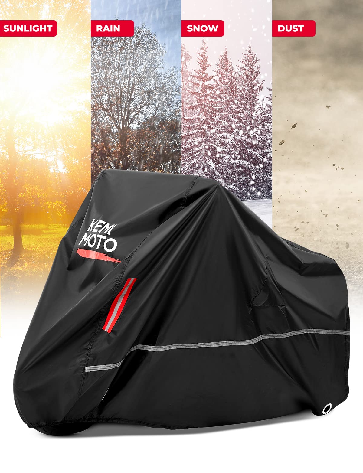 Weatherproof Motorcycle Cover for Grom Navi Ruckus Scooter