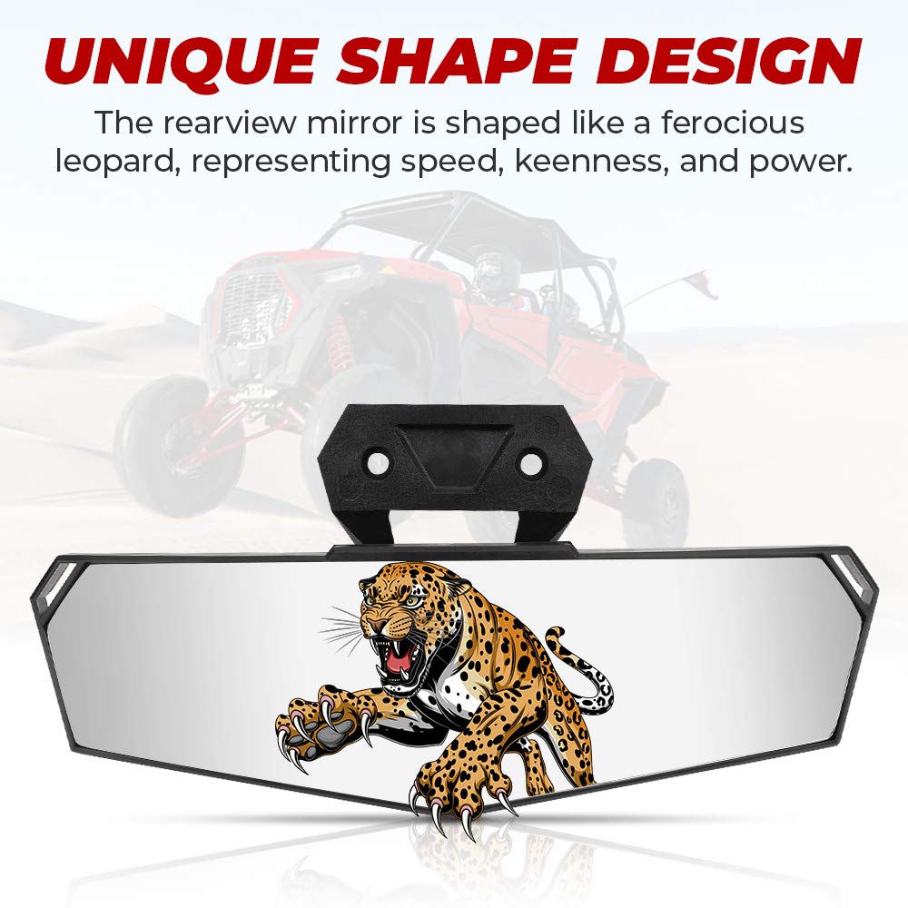 Center Rear View Mirror for Polaris RZR PRO XP / 4, Turbo R /4, RZR XP 1000