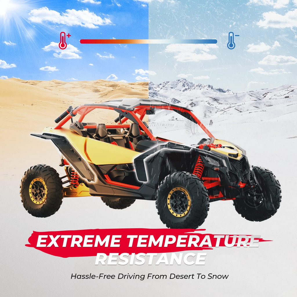 Extended Fender Flares and Hard Roof For Can-Am Maverick X3 MAX