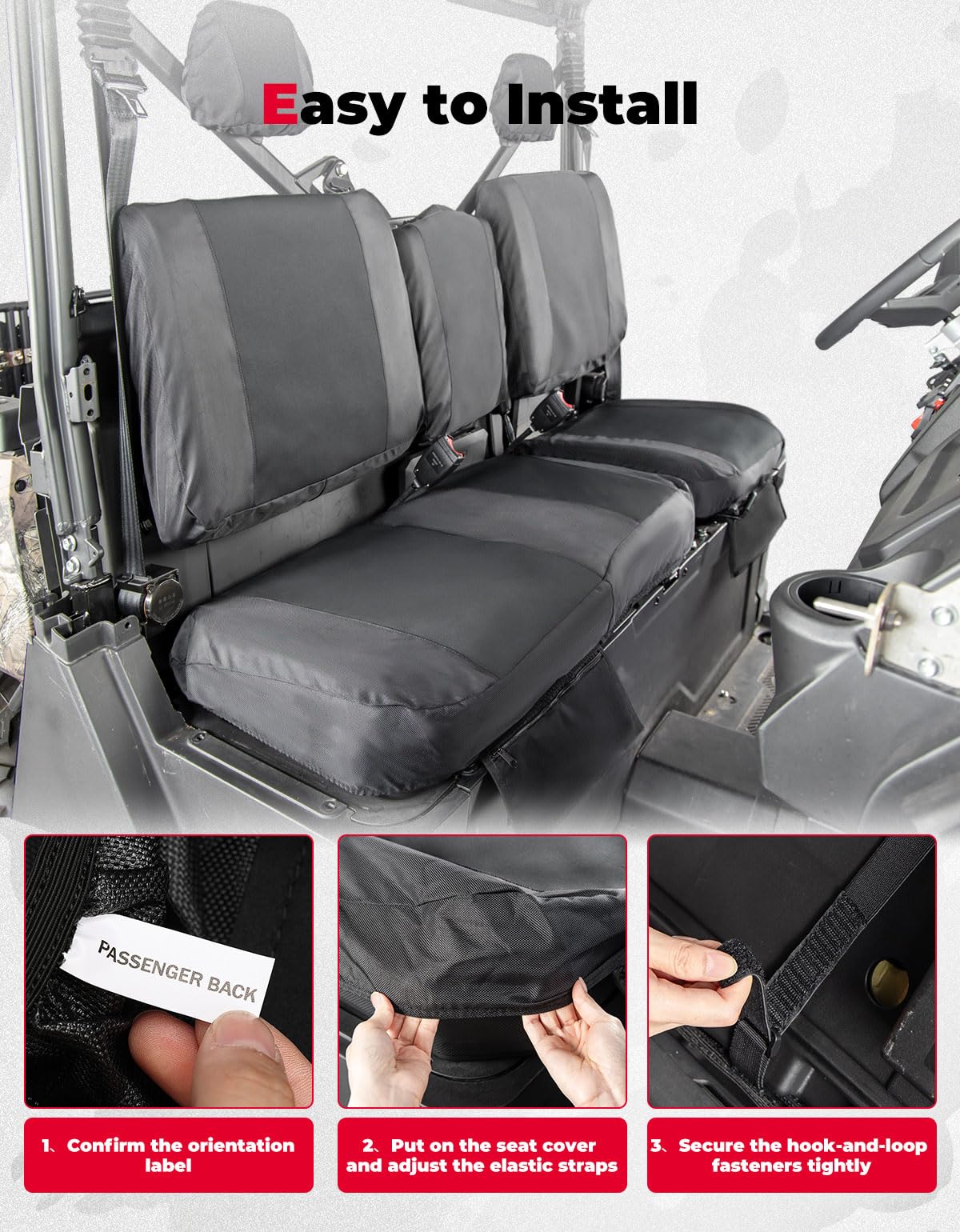 Seat Covers for CFMOTO UForce 1000/1000 XL