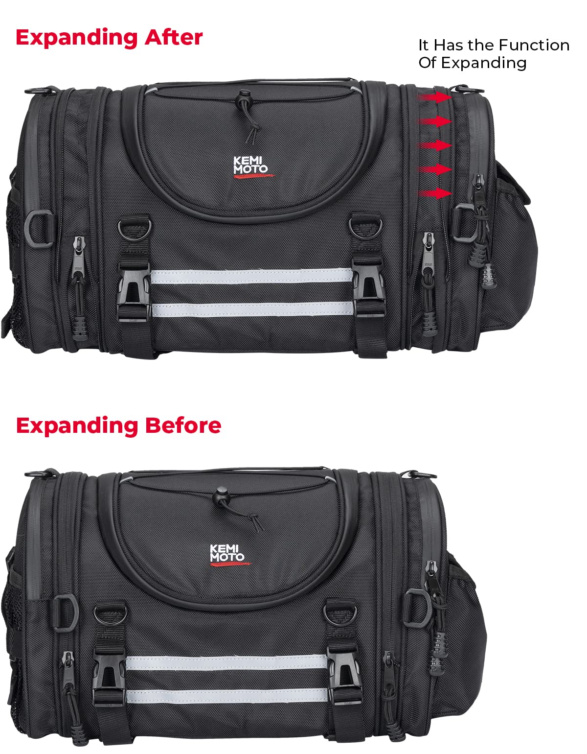 25L Motorcycle Travel Luggage Bags