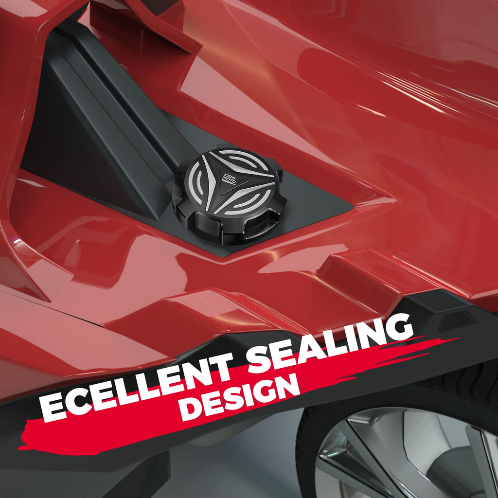 Side Storage Bags & Aluminum Gas Cap for Polaris Slingshot