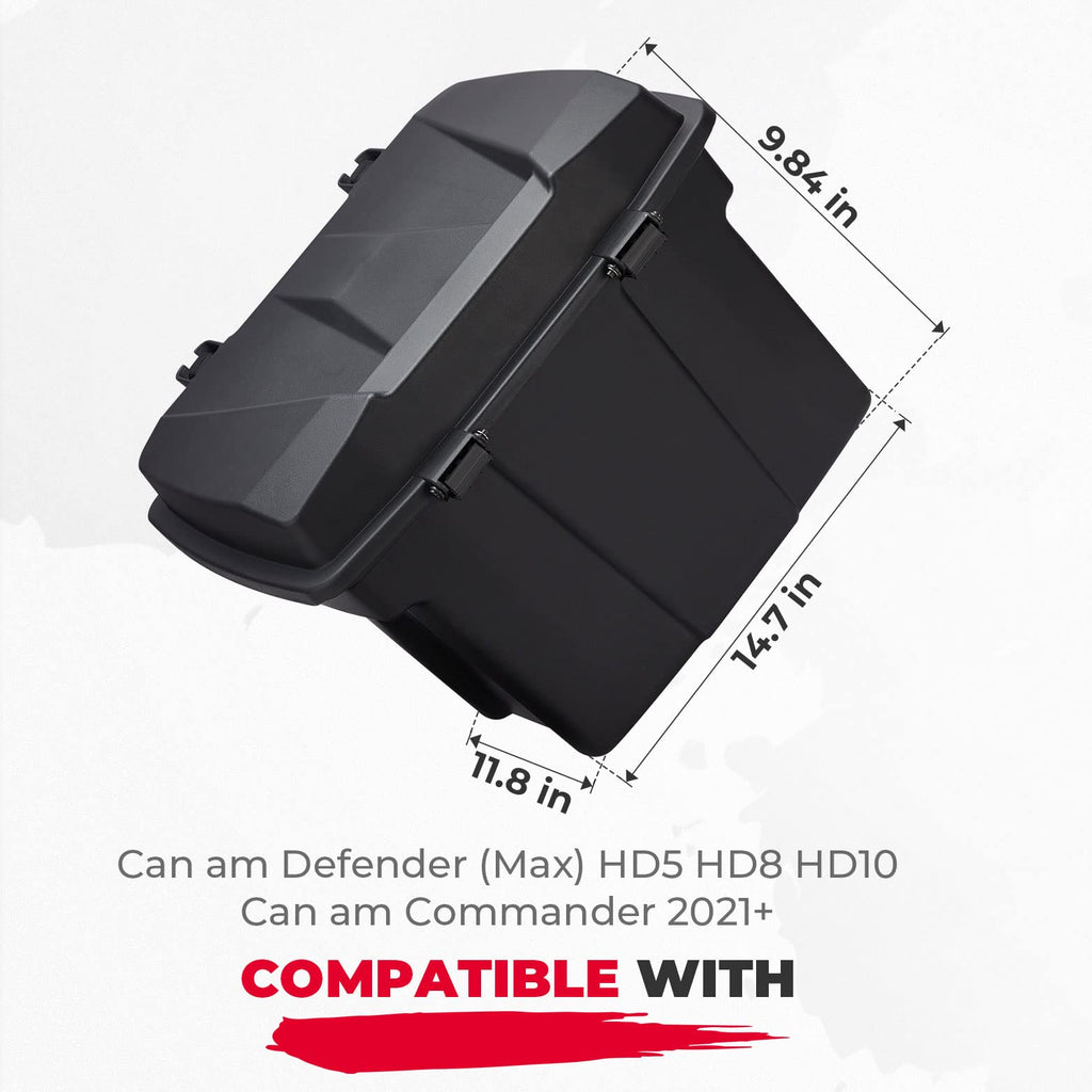 Removable 20L Cargo Storage Box & Storage Box for Can-Am Defender