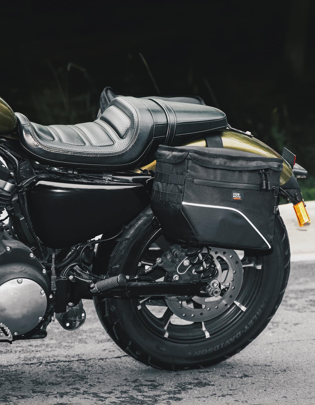 Upgrade Motorcycle 26L Universal Middle-Sized Saddle Bags