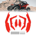 Red Fender Flares for Can-Am Maverick X3 / X3 MAX