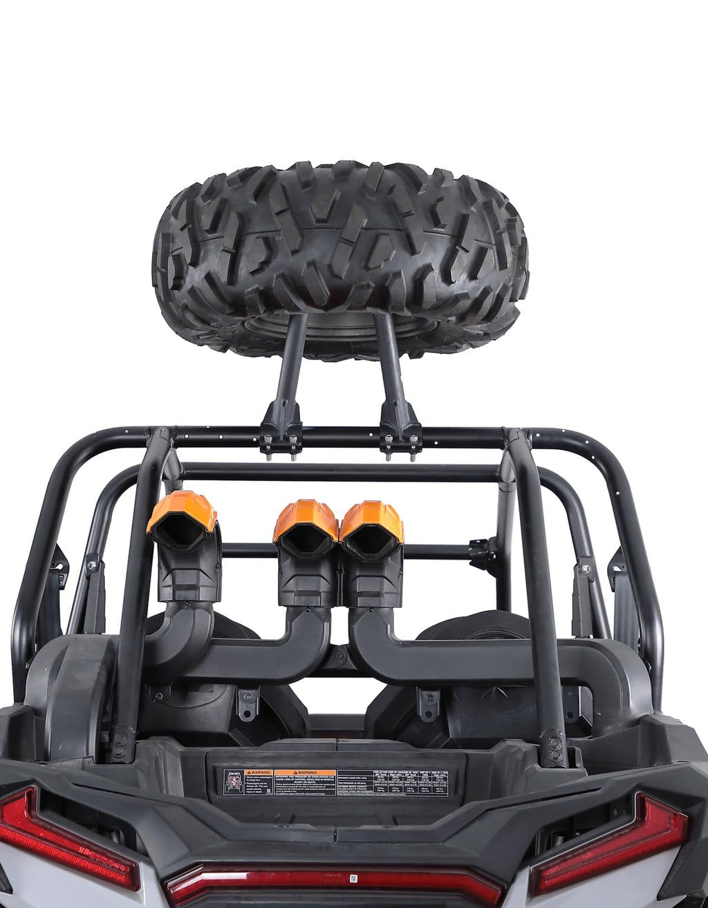 UTV Spare Tire Carrier for 1.5''-2'' Roll Cage for Polaris RZR, Kawasaki Mule